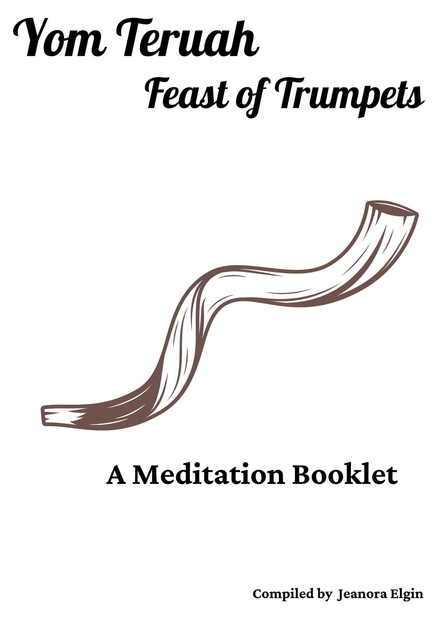 Feast of Trumpets Scripture Meditation Journal